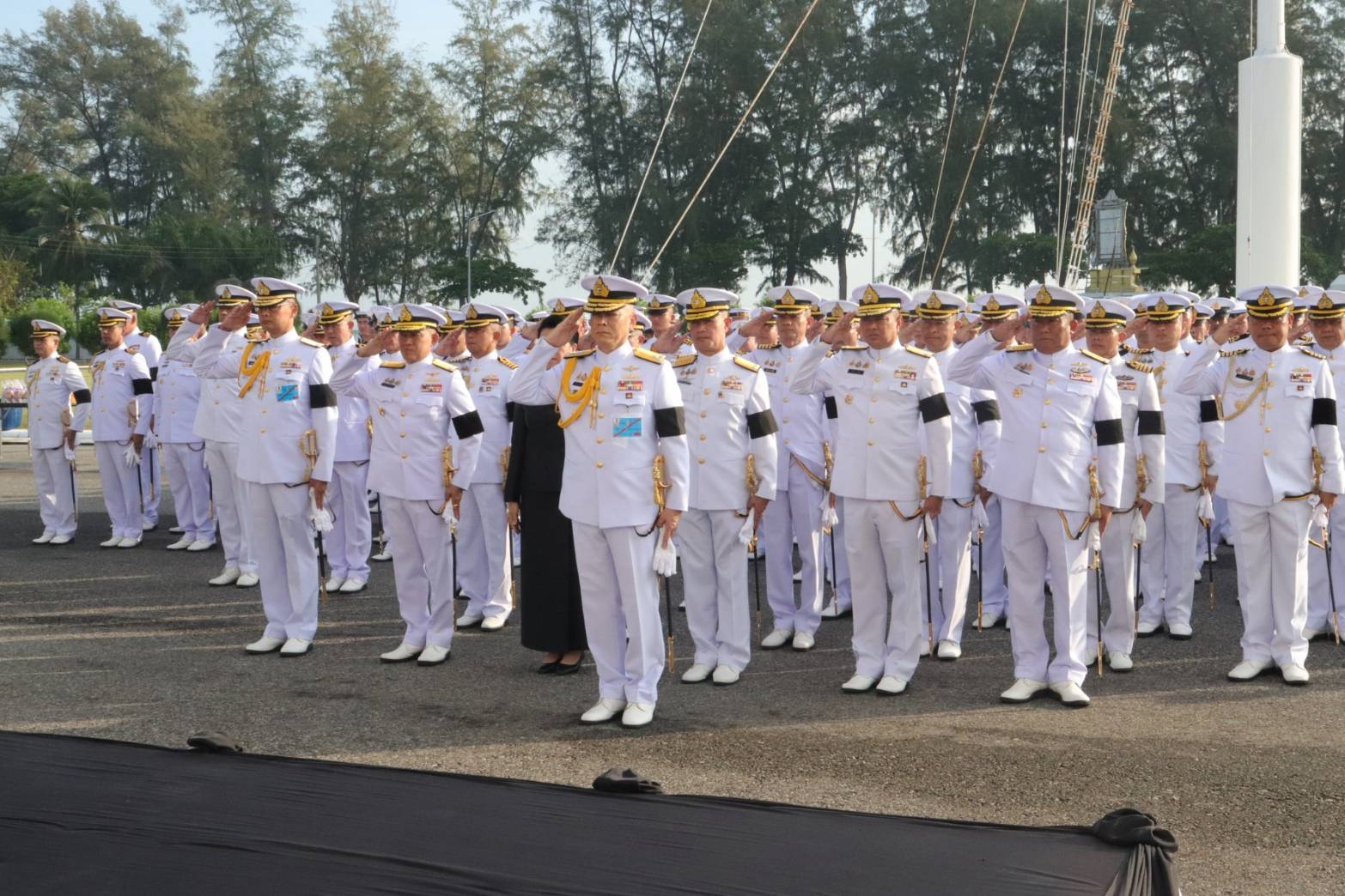 ศรชล.ภาค 2 ร่วมกิจกรรมเนื่องในวันคล้ายวันสวรรคต สมเด็จพระนางเจ้าสิริกิติ์ พระบรมราชินีนาถ พระบรมราชชนนีพันปีหลวง